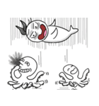 trouble fish（個別スタンプ：22）