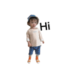 Q lucas boy（個別スタンプ：14）