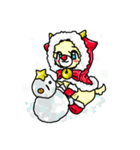 Rudolph Ru's merry christmas！（個別スタンプ：10）