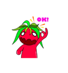 Power Tomato（個別スタンプ：21）