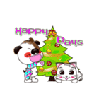 Boo and Boomer in Christmas（個別スタンプ：5）