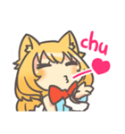 AppleKissスタンプ（個別スタンプ：4）