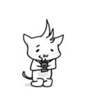 とさかねこ。（個別スタンプ：4）