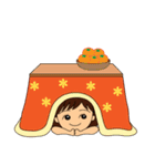 冬メモリアル（個別スタンプ：14）