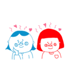 The obese siblings daily - First version（個別スタンプ：14）