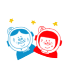 The obese siblings daily - First version（個別スタンプ：40）