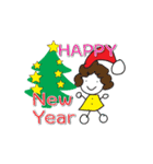 Merry X'mas and Happy New Year .（個別スタンプ：26）