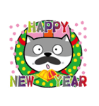 MeowMe Friends-Merry Christmas-New Year（個別スタンプ：8）