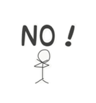 凄いのか凄くないのかよくわからない棒人間（個別スタンプ：5）