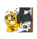 The big tail bear（個別スタンプ：18）