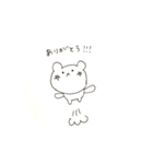 シンプルkuma（個別スタンプ：5）