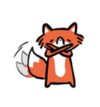 ボケ狐さんのキツギ（個別スタンプ：4）