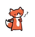 ボケ狐さんのキツギ（個別スタンプ：35）