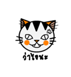 Flower Orange Cat.（個別スタンプ：2）