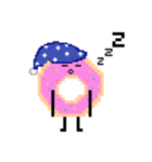 Donut pixel life（個別スタンプ：7）