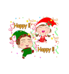 New Year's Day and Christmas（個別スタンプ：2）