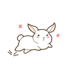 ラブラブウサギ : 大好き タイ語+日本語（個別スタンプ：2）
