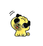 文字無しスタンプ PUG（個別スタンプ：1）