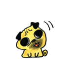 文字無しスタンプ PUG（個別スタンプ：2）