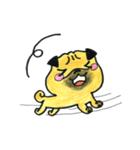 文字無しスタンプ PUG（個別スタンプ：6）