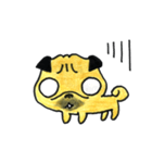 文字無しスタンプ PUG（個別スタンプ：12）