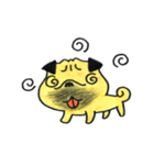 文字無しスタンプ PUG（個別スタンプ：14）