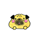文字無しスタンプ PUG（個別スタンプ：15）