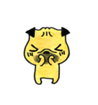 文字無しスタンプ PUG（個別スタンプ：17）