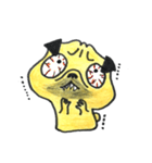 文字無しスタンプ PUG（個別スタンプ：19）