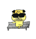 文字無しスタンプ PUG（個別スタンプ：30）