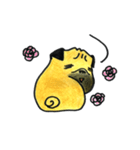 文字無しスタンプ PUG（個別スタンプ：32）