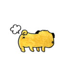 文字無しスタンプ PUG（個別スタンプ：33）