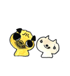 文字無しスタンプ PUG（個別スタンプ：36）