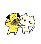 文字無しスタンプ PUG（個別スタンプ：39）