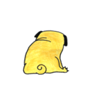 文字無しスタンプ PUG（個別スタンプ：40）