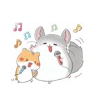 ゆるかわチンチラ ＆ハムスター1（個別スタンプ：36）