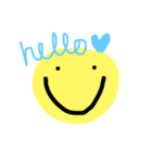 Happy Yellow Circle（個別スタンプ：1）