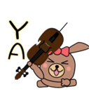 BearDog Musician（個別スタンプ：23）