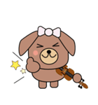 BearDog Musician（個別スタンプ：39）