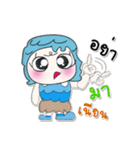 >>My name is Narak. ^^！（個別スタンプ：19）