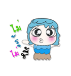 >>My name is Narak. ^^！（個別スタンプ：27）