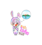 Ammieka bunny girl Animation 1（個別スタンプ：10）