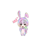 Ammieka bunny girl Animation 1（個別スタンプ：11）