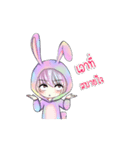 Ammieka bunny girl Animation 1（個別スタンプ：12）