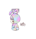 Ammieka bunny girl Animation 1（個別スタンプ：18）