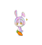 Ammieka bunny girl Animation 1（個別スタンプ：22）