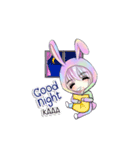 Ammieka bunny girl Animation 1（個別スタンプ：24）