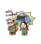 Mr.Camp ＆Daughter（個別スタンプ：4）