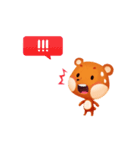 A bear day（個別スタンプ：4）