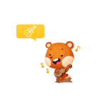 A bear day（個別スタンプ：23）